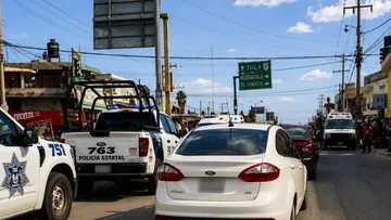 Choque múltiple tras persecución policiaca en carretera de Hidalgo