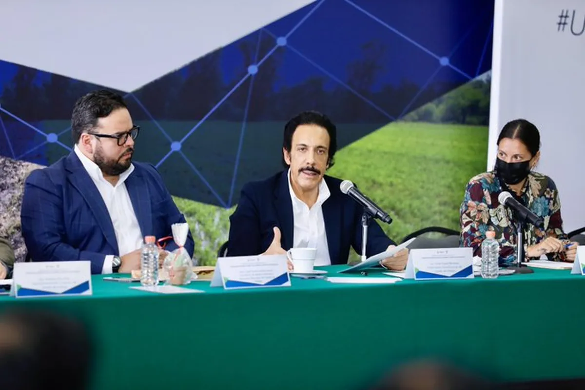 Omar Fayad presentan el reporte de Acción Climática de Hidalgo