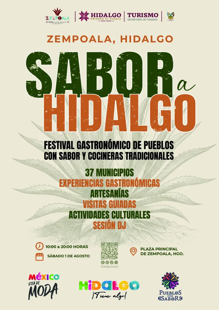 Festival Sabor a Hidalgo 2026: fecha, sede y todo lo que encontrarás en Zempoala