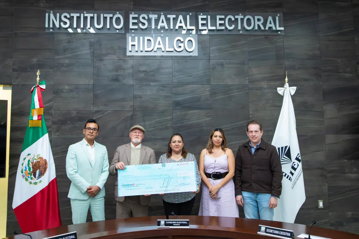 IEEH entrega 41 mdp a Citnova de multas a partidos