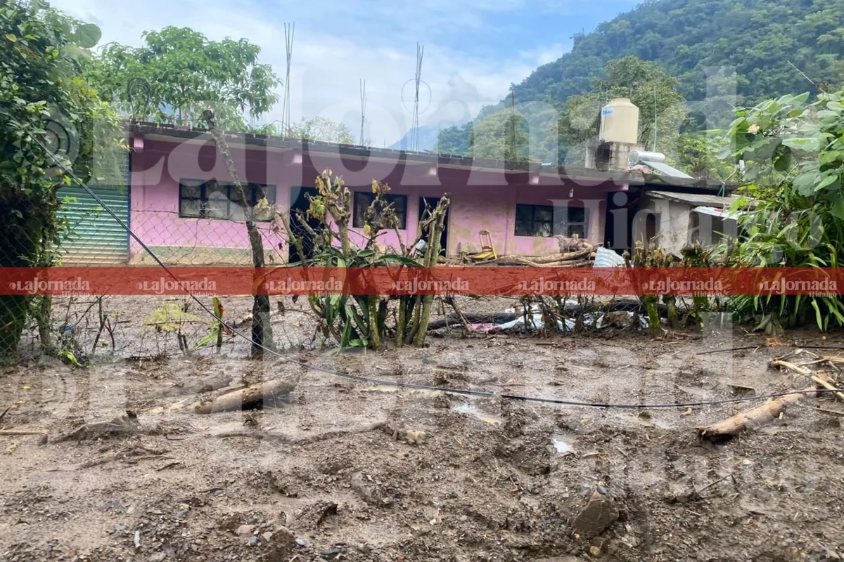 Viviendas dañadas por lluvias