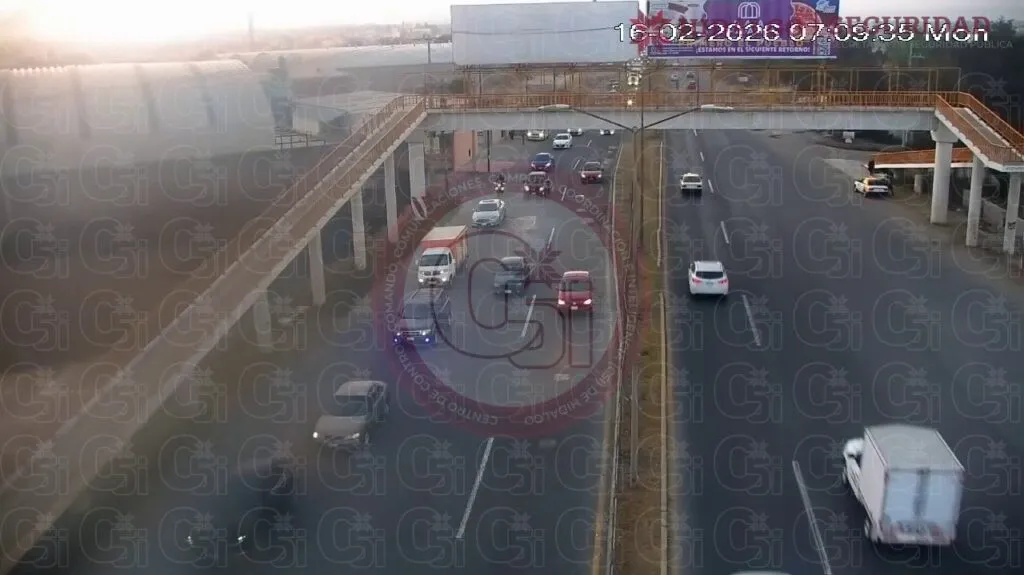 Tráfico intenso en Pachuca este lunes: zonas con mayor congestión