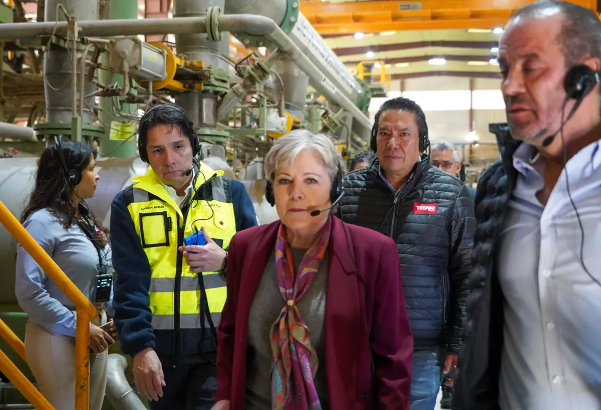 Alicia Barcena en Bio Pappel