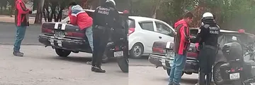VIDEO: Exhiben a policía de Pachuca recibiendo “mordida”