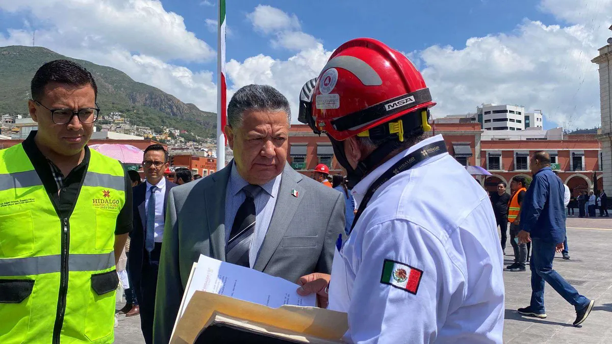 Gobierno de Hidalgo tiene ahorro de 140 mdp para atención de desastres: Julio Menchaca