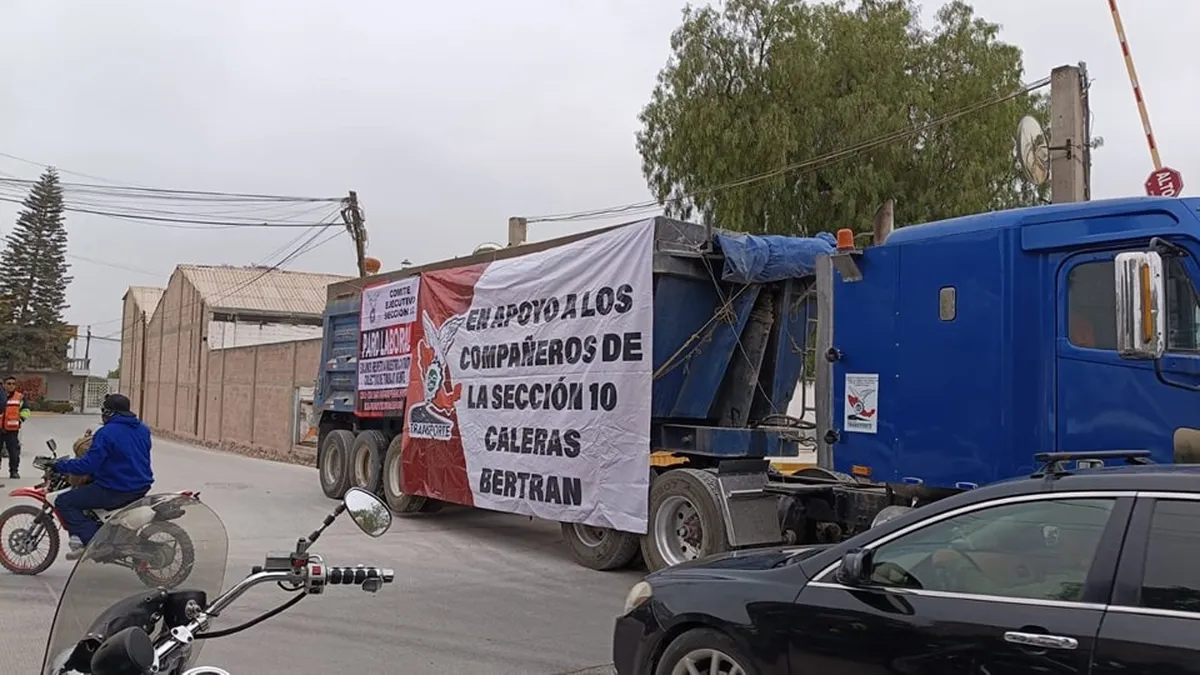 Atotonilco de Tula: empleados de Caleras Bertrán inician paro laboral; esta es la razón