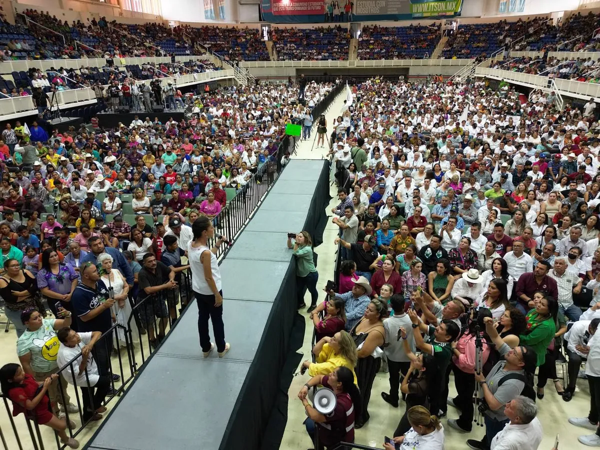 “El plan Sonora es el futuro del país”: Claudia Sheinbaum