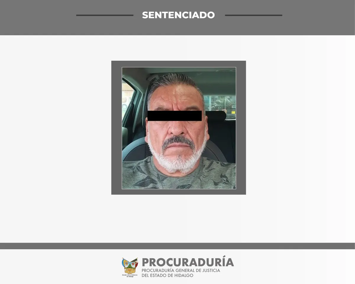 Mixquiahuala: dan 22 años de cárcel a sujeto por abuso sexual a menor de edad