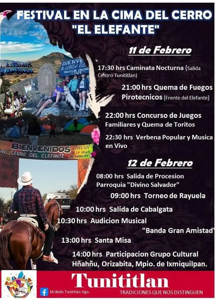 Festival en la Cima del Cerro del Elefante: cuándo es y actividades