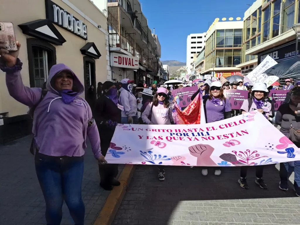 Mujeres exigen justicia y alzan la voz contra la violencia en Hidalgo