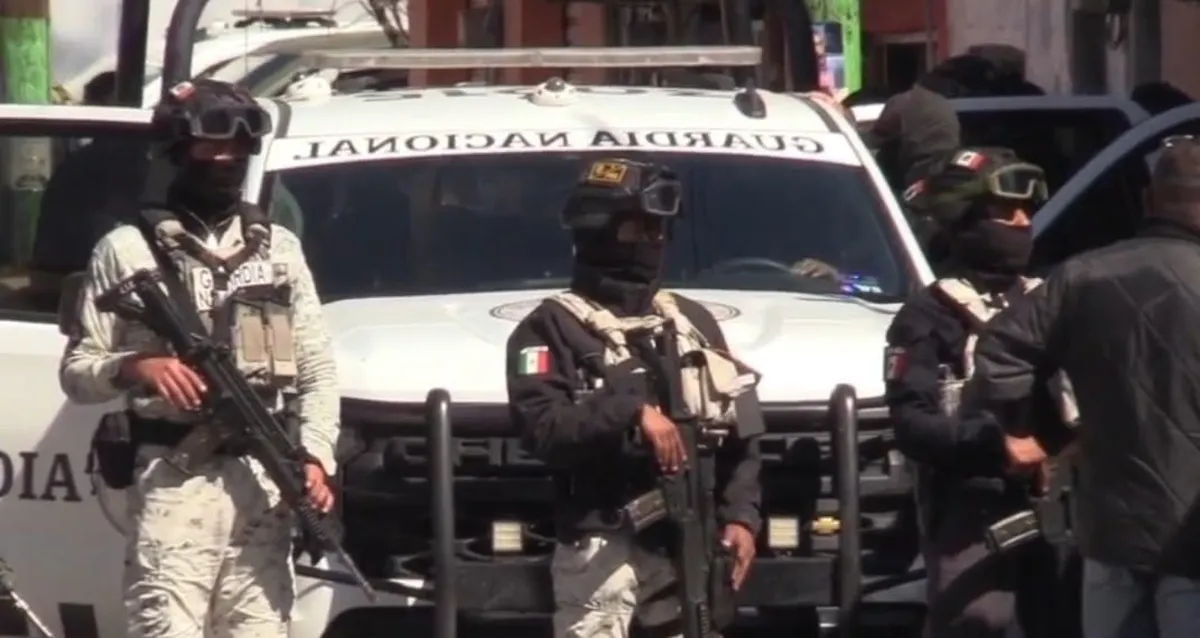 Operativo de Guardia Nacional y Sedena