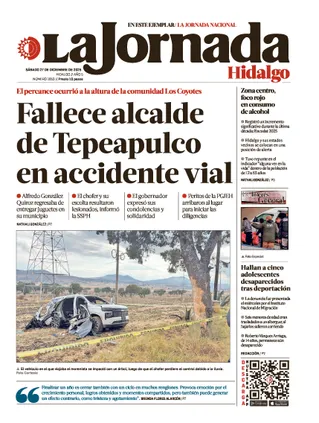 La Jornada Hidalgo | 27 de diciembre de 2025