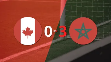 Mundial 2026: Canadá terminó goleado 3-0 por Marruecos