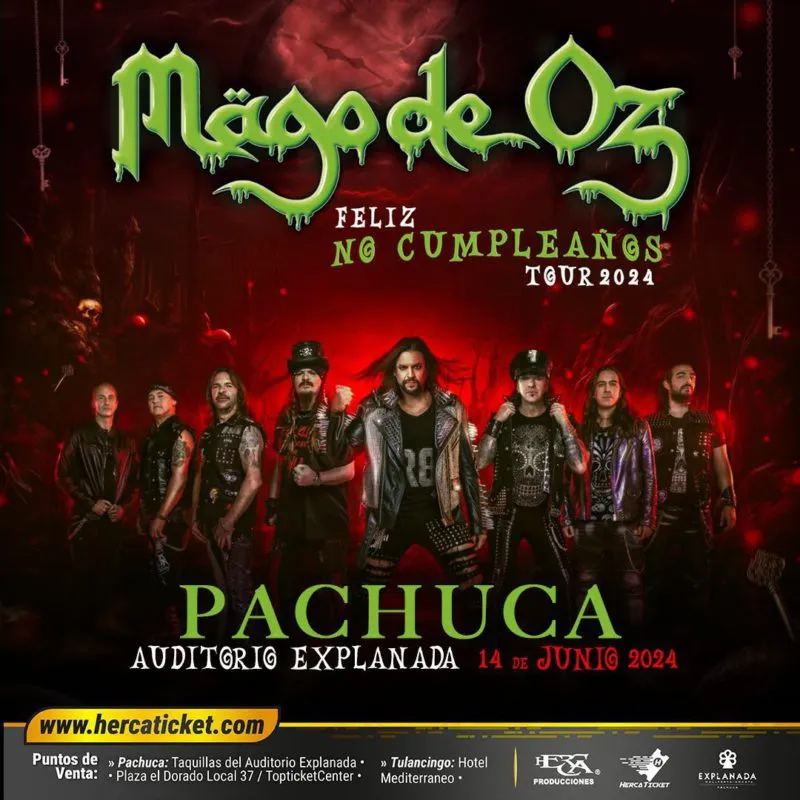 Mago de Oz en Pachuca: precio de boletos y donde comprarlos