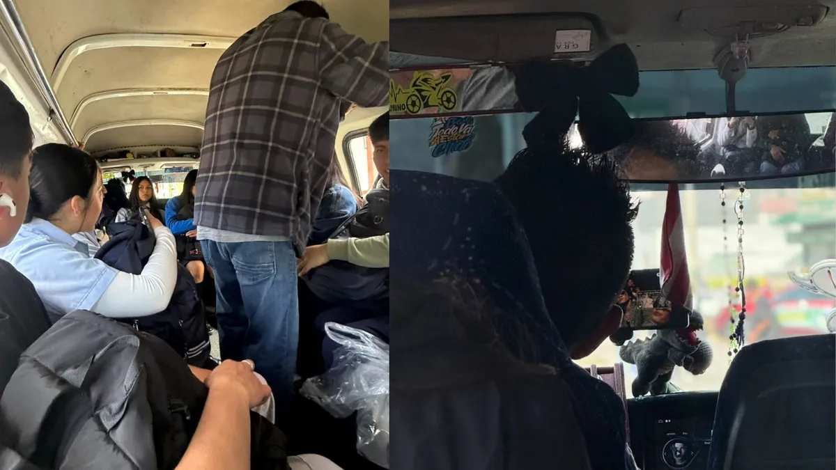 Colectiva de la ruta naranja Pachuquilla–Piracantos