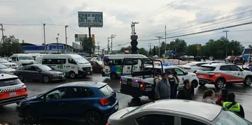 Bloqueo en la México-Pachuca provoca filas kilométricas y colapso vial