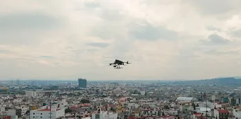 Drones de vigilancia aérea de la policía municipal de Pachuca