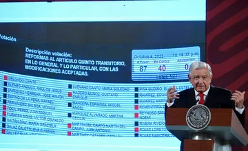 AMLO agradece a senadores por el apoyo a la seguridad pública