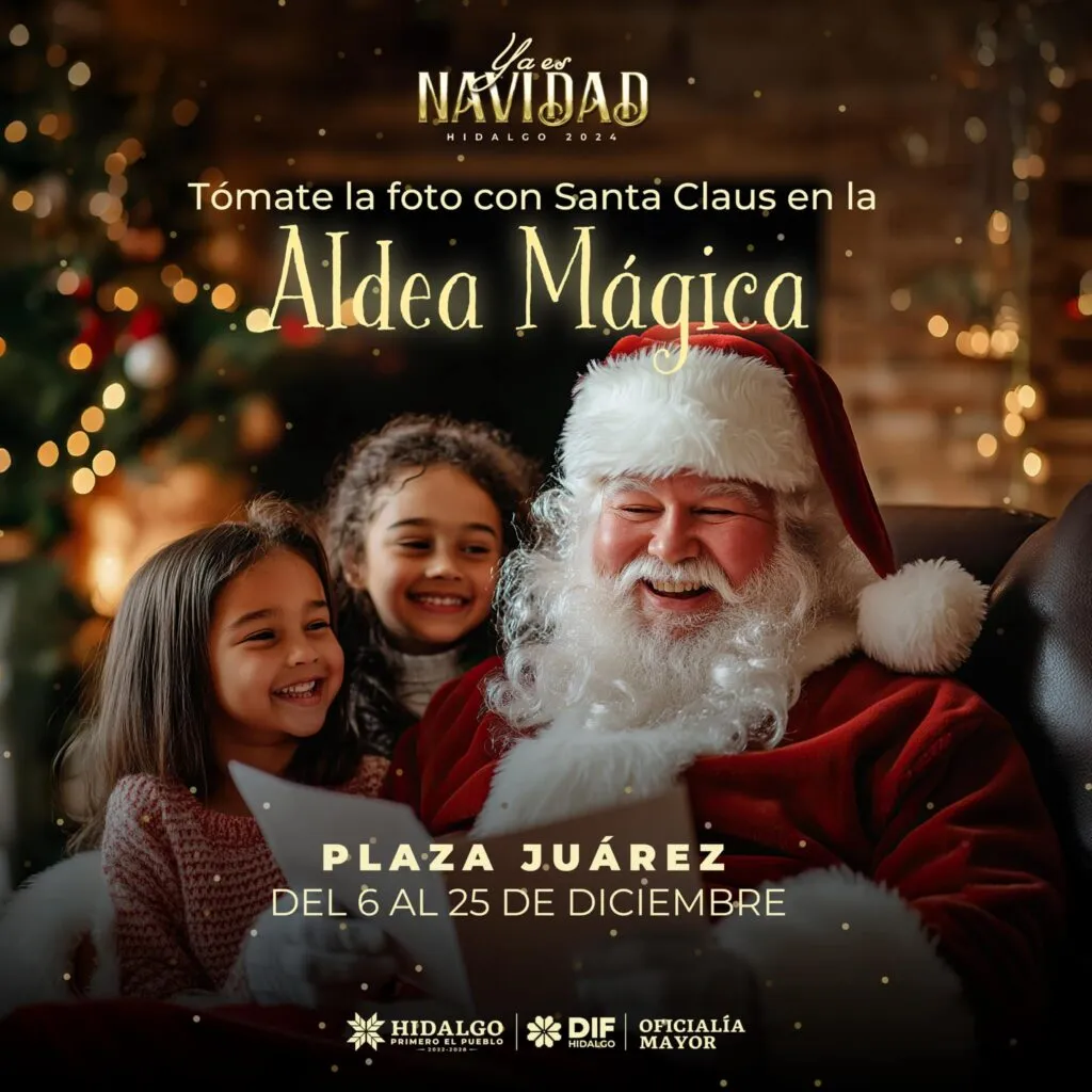 No te pierdas la oportunidad de tomarte una foto con Santa Claus gratis