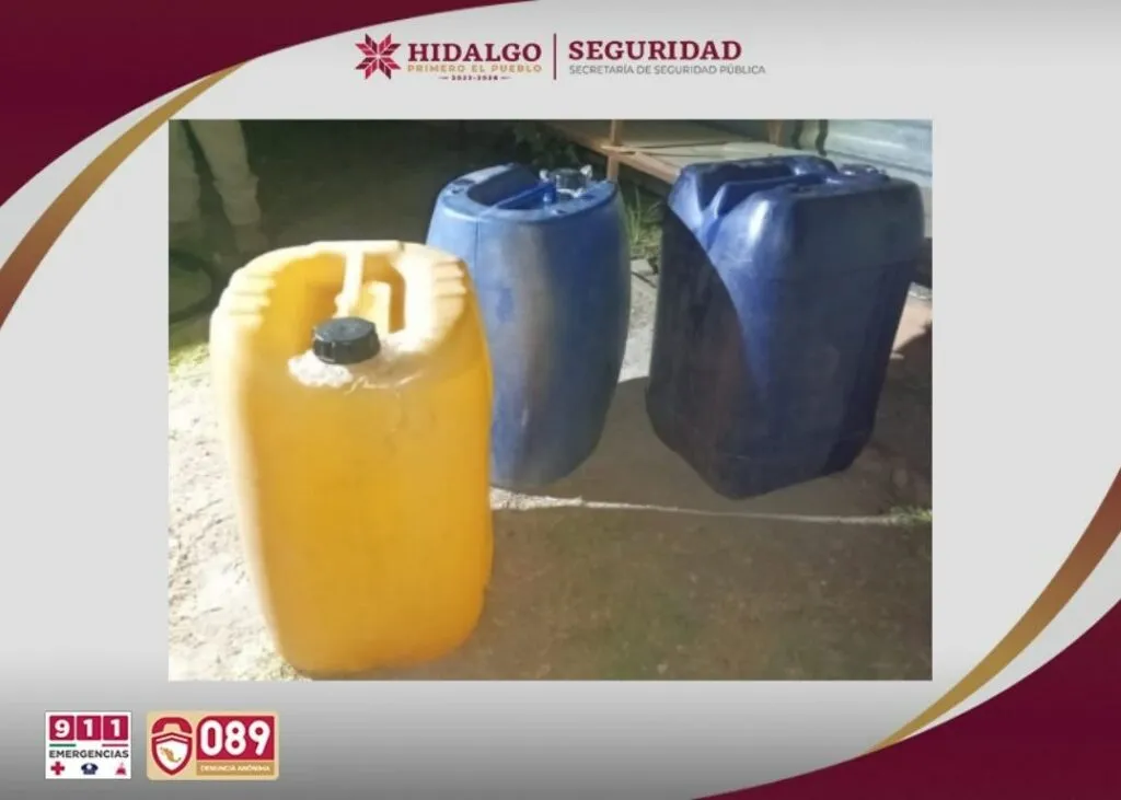 Desmantelan dos puntos de narcomenudeo en Apan; hay cuatro detenidos