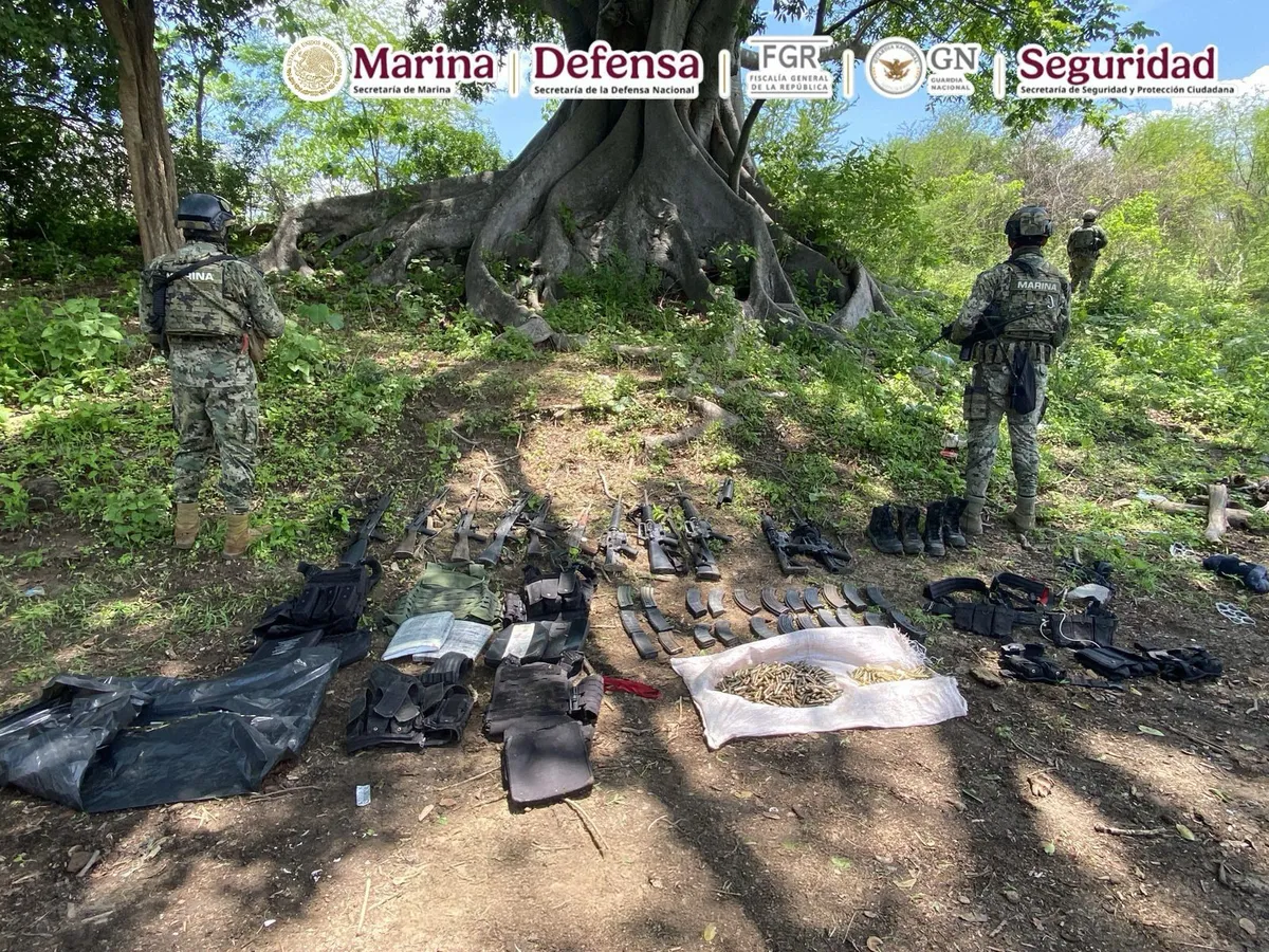 Desmantelan célula criminal en Sinaloa