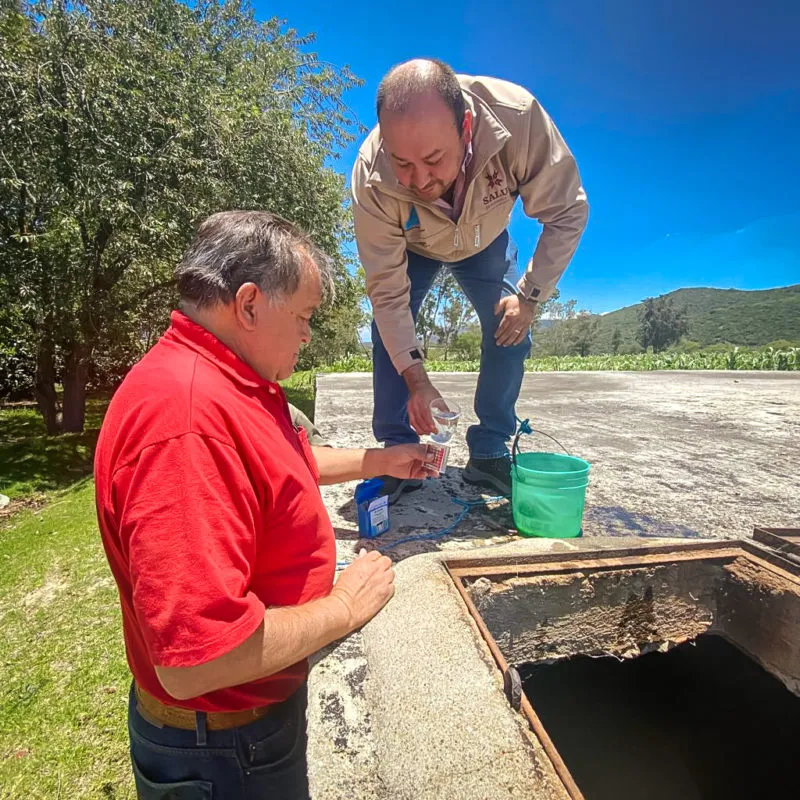 Realizan acciones de saneamiento para evitar enfermedades infecciosas en Hidalgo