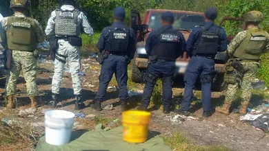 Golpes simultáneos al crimen organizado: decomisos millonarios, armas y drogas aseguradas en 13 estados.