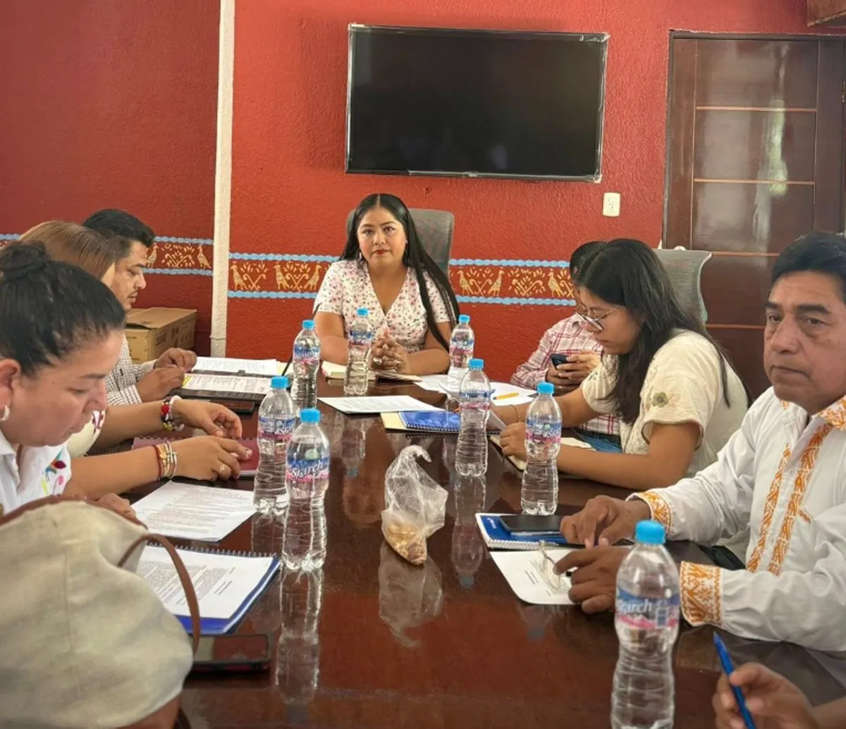 Sesión de cabildo Huehuetla