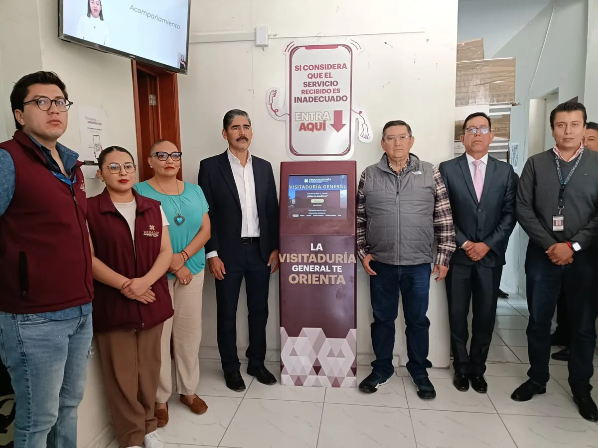 Instalan kioscos digitales en Hidalgo para denunciar a servidores públicos de la PGJEH