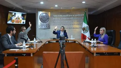 Magistradas del TEEH durante sesión.