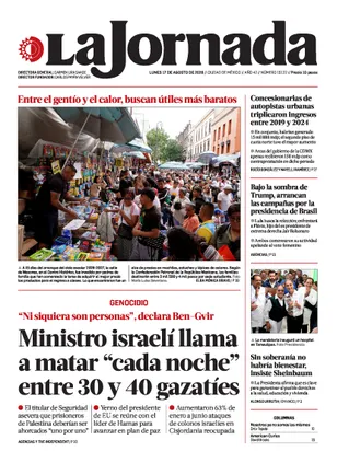 La Jornada | 17 de agosto de 2026