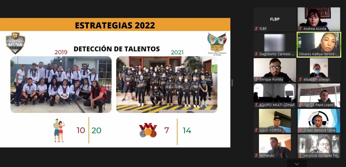 Hidalgo se prepara rumbo a Juegos Nacionales CONADE 2022