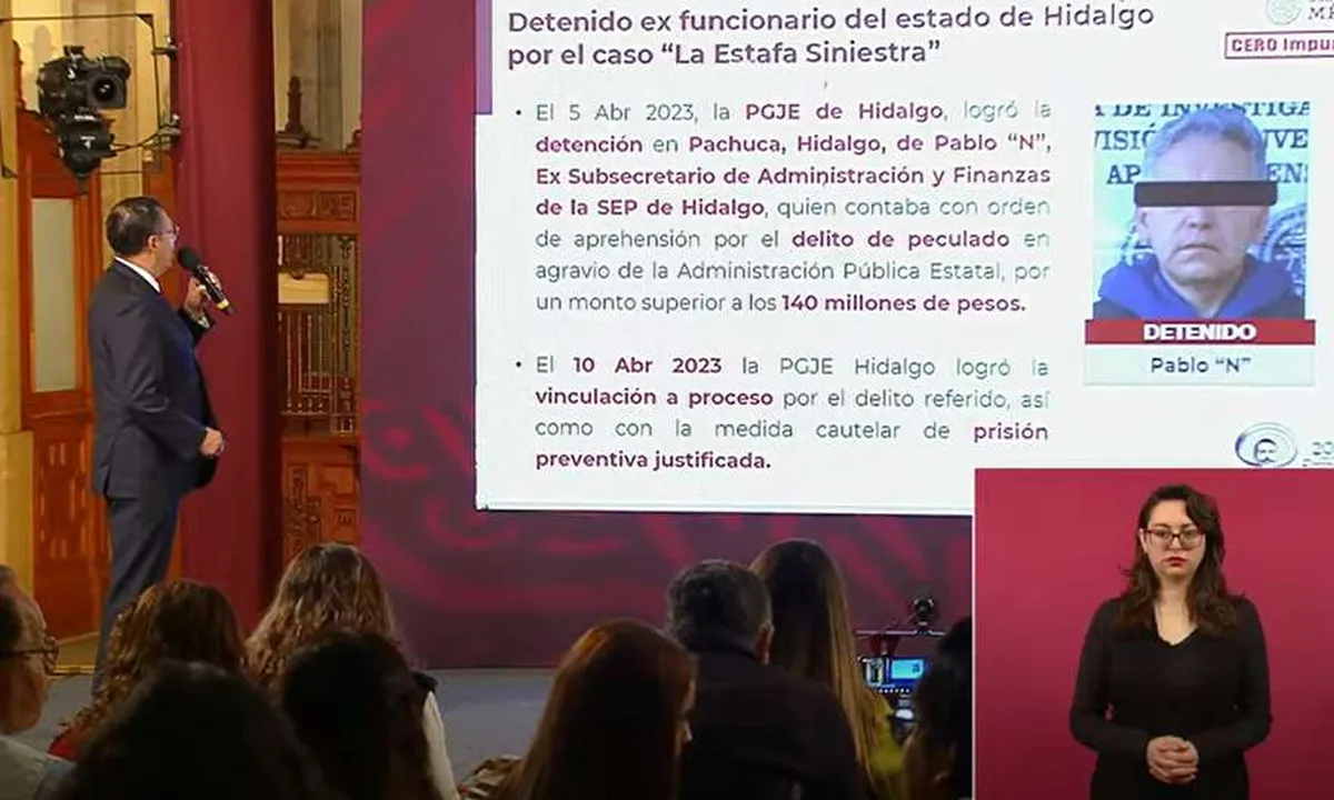 Destacan trabajo de la PGJEH en la mañanera