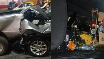 Ixmiquilpan: conductor en estado de ebriedad causan violenta carambola; una lesionada