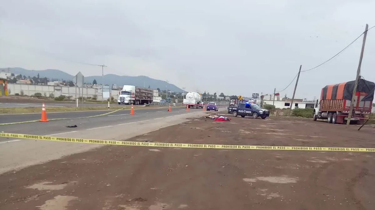 Tulancingo: muere vendedor de cobijas tras ser atropellado