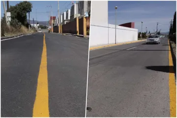 Pachuca: rehabilitan seis calles con ayuda de Pemex