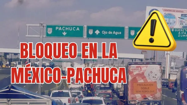 bloquean la autopista México–Pachuca