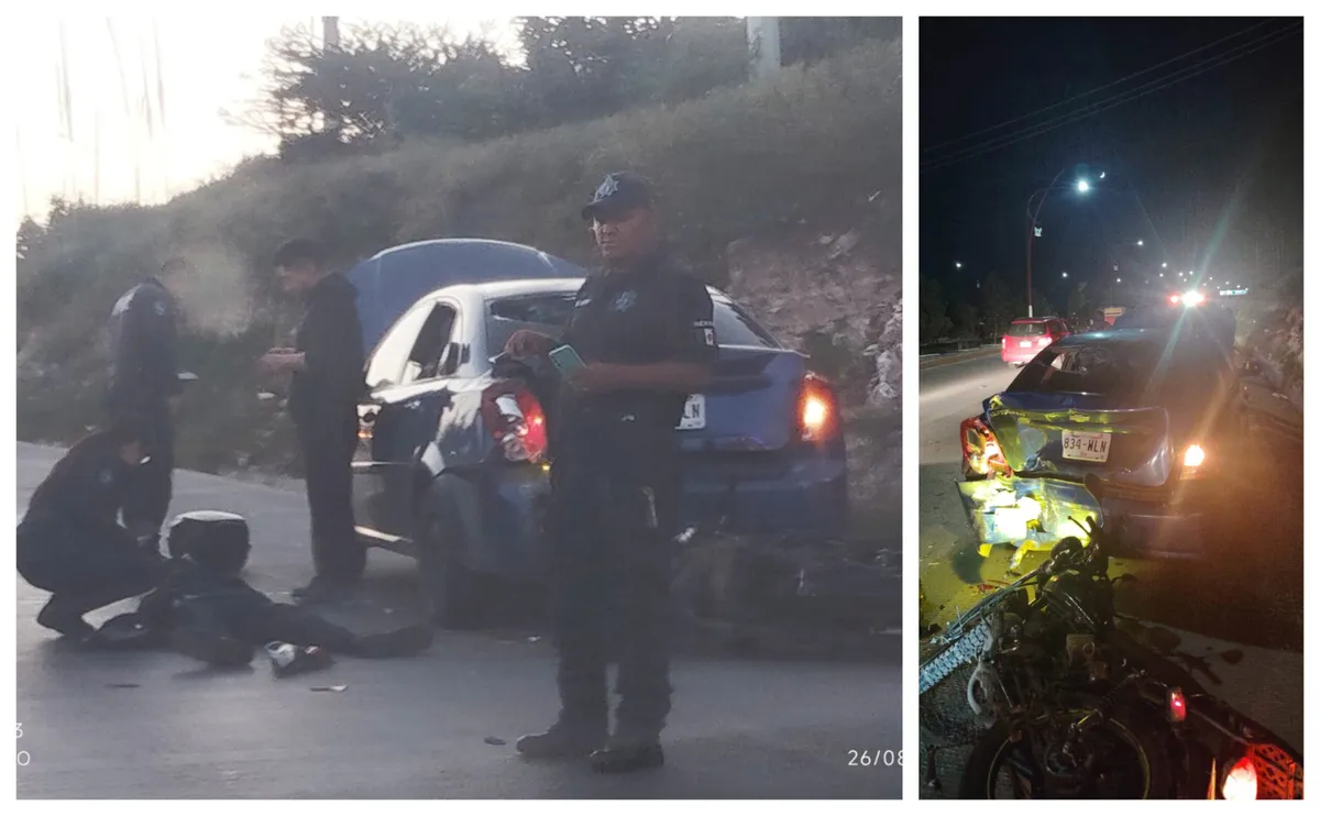 accidente en el bulevar colosio pachuca