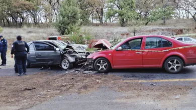 Accidente en curvas de Monterrey sobre la México–Tuxpan.