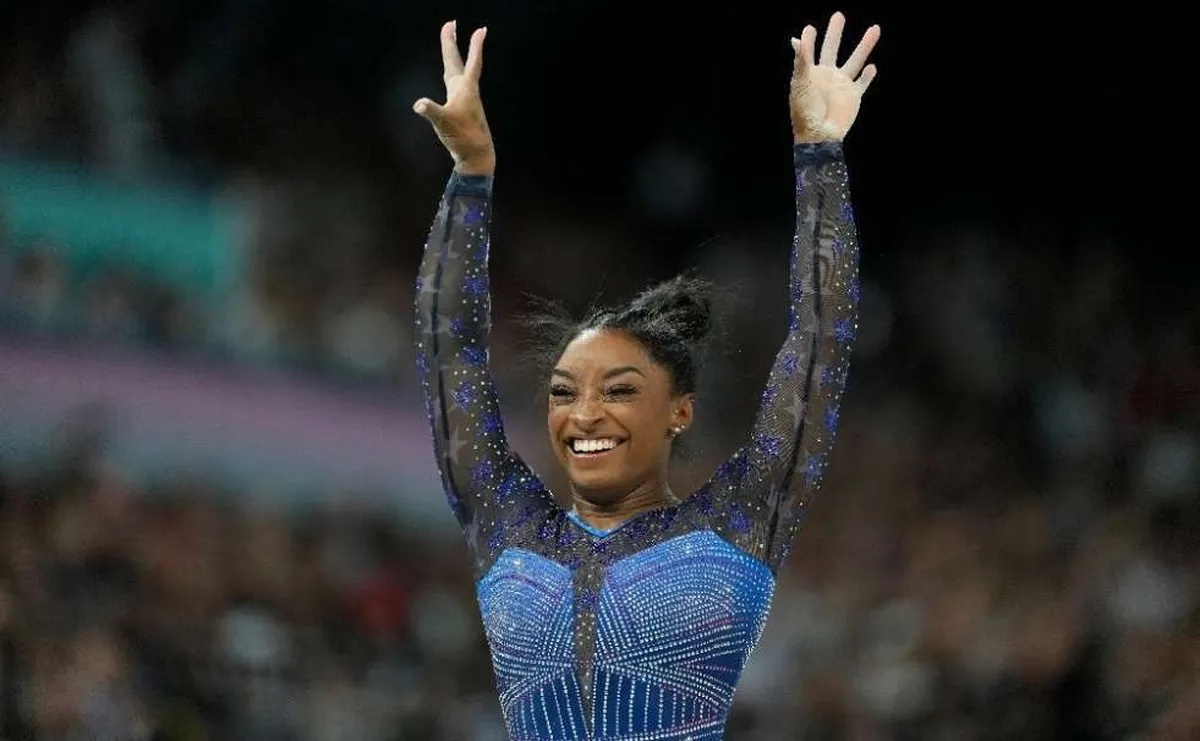 Simone Biles, reina de oro en la gimnasia de París 2024