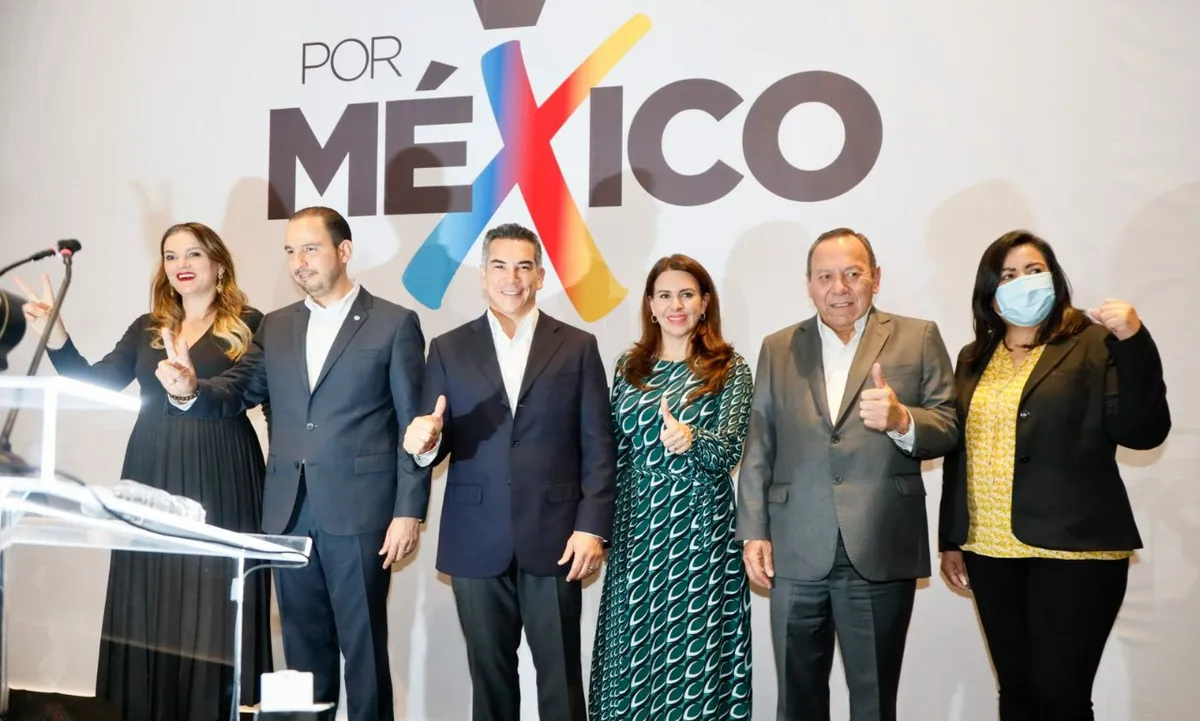 Coalición Va por México continúa para el 2022; Hidalgo incluido