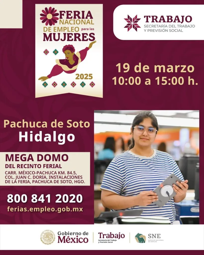 Empleo para mujeres en Pachuca: más de 1,000 vacantes disponibles