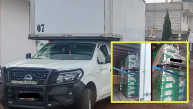 Camioneta y mercancía robada fueron recuperadas por la SSPH en Hidalgo.
