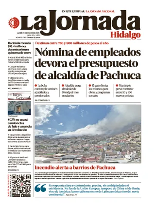La Jornada Hidalgo | 26 de enero de 2026