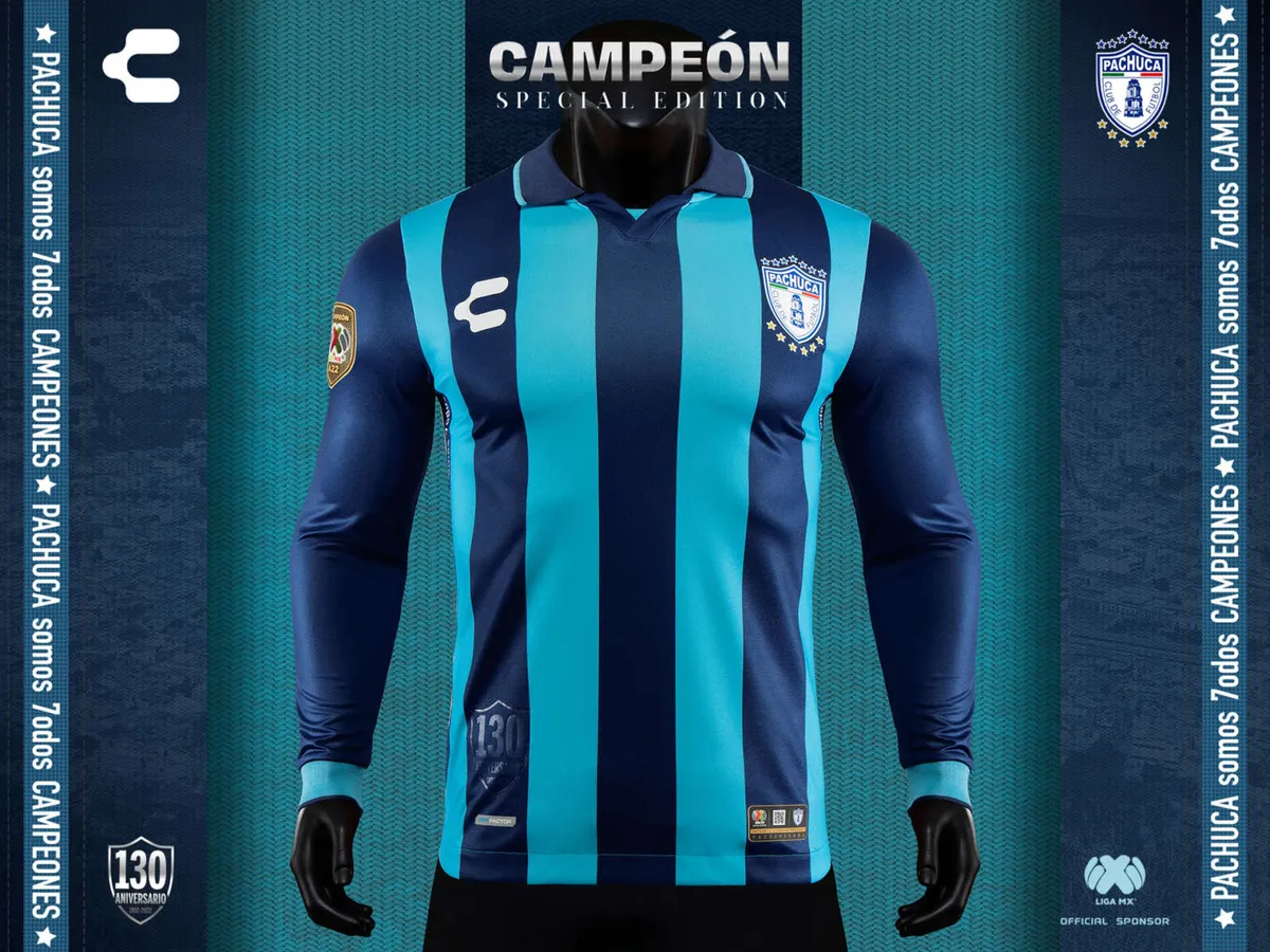 Tuzos: Pachuca lanza jersey conmemorativo de sus 130 años