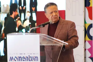 El Gobernador Julio Menchaca inaugura Momentum expo industrial