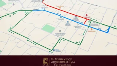 Cierre vial en Atotonilco de Tula