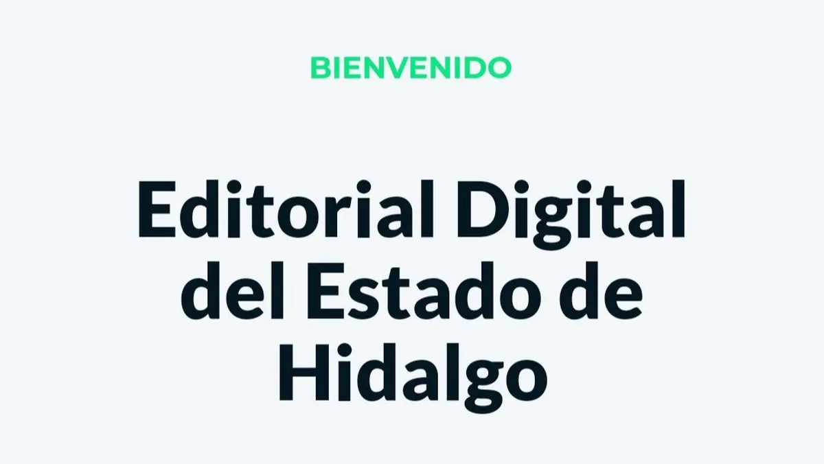 Secretaría de Cultura invita a conocer la Editorial Digital de Hidalgo