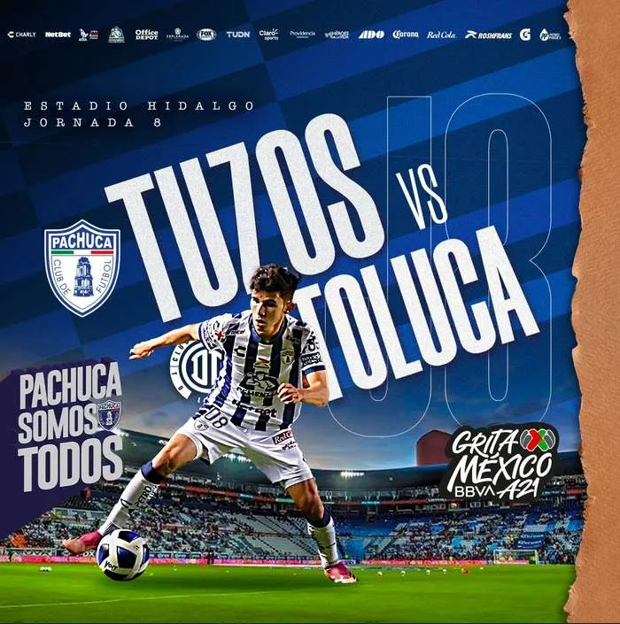 EN VIVO, dónde y a qué hora ver: Pachuca frente a Toluca, un agarrón de alto voltaje