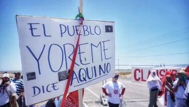 Con campamentos permanentes y nuevas protestas, opositores al proyecto industrial exigen detener la construcción de la planta de amoniaco.